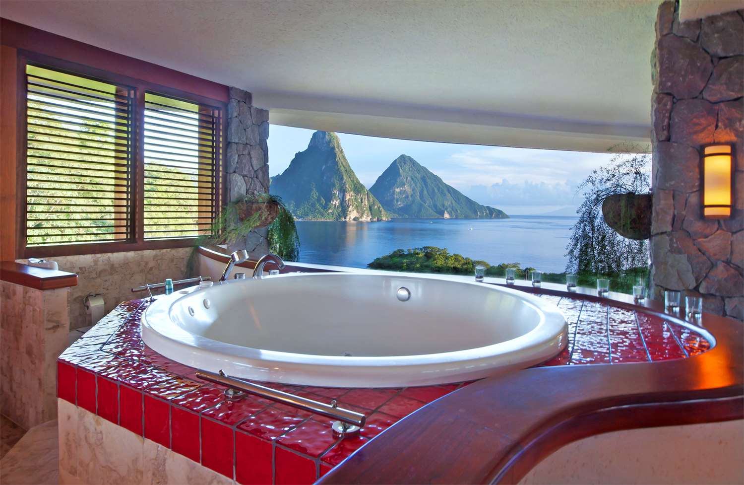 Jade Mountain Resort by null